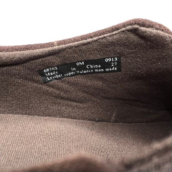 Clarks Bendables Brown Leather Suede Ashland Lane Slip-On Comfort Shoe Size 9M - Picture 7 of 9